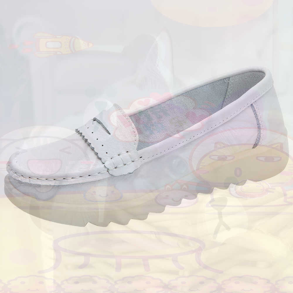 Street Fashion In Vietnam - モカシン ドライビング ティーンエイジ スニーカー スケートボード レディース