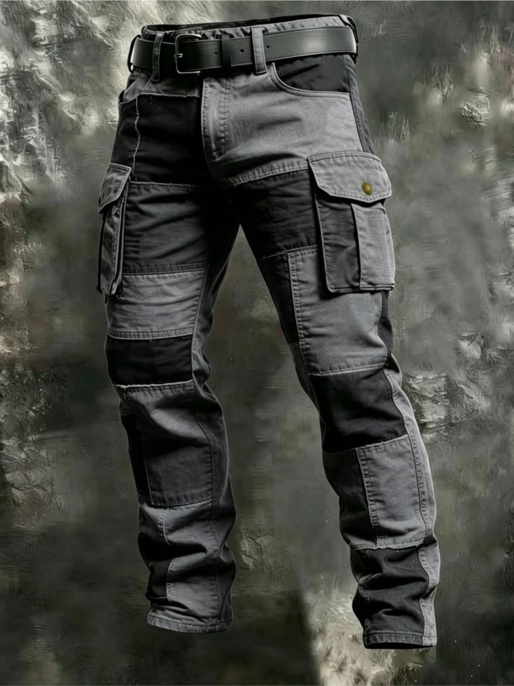 綿男性カーゴパンツカーキカジュアル男性戦術ジョガーカーゴマル - Street Fashion Art のレビューと価格