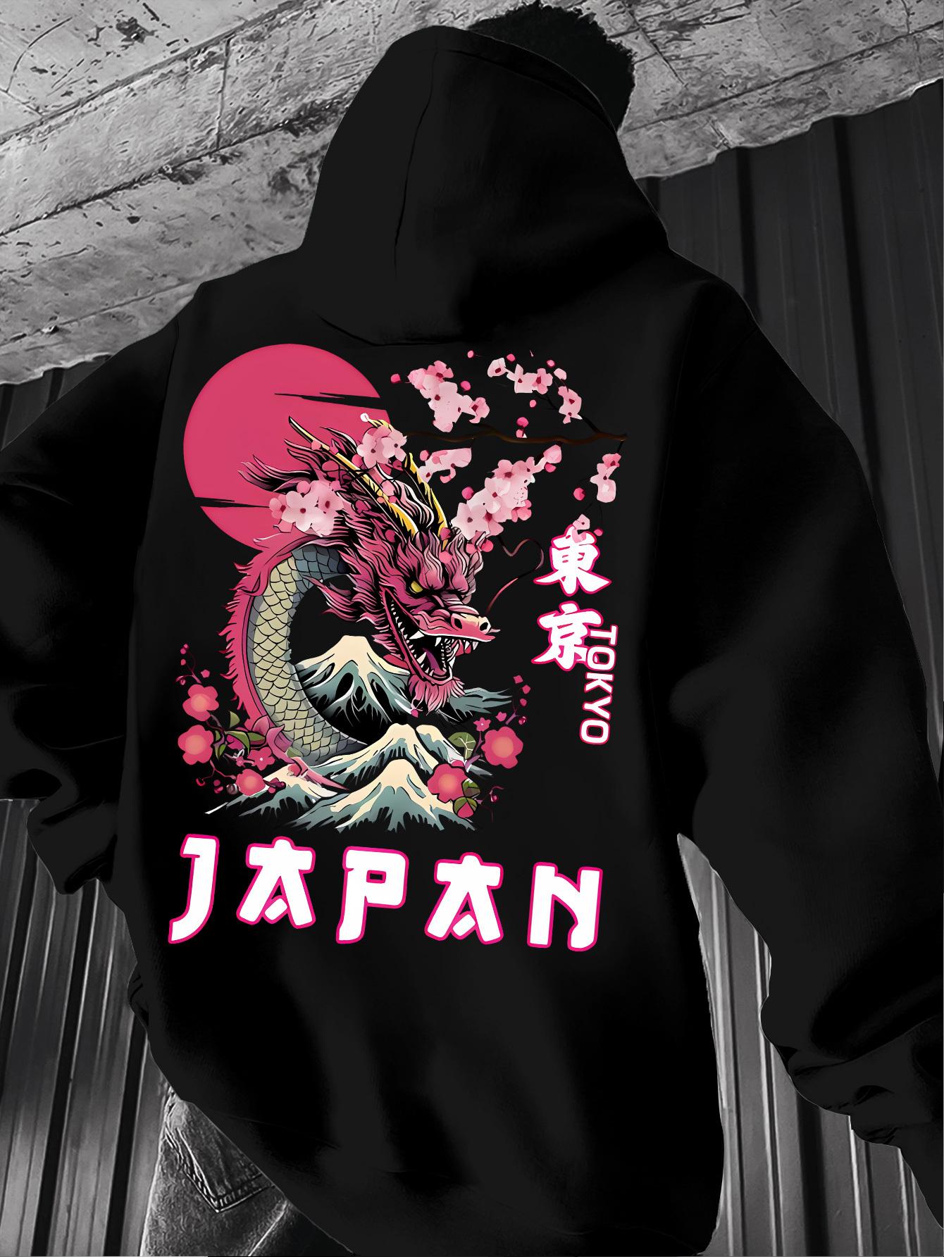 東京ドラゴン柄 日本製 メンズカジュアルスポーツスタイル 長 - Street Fashion Tokyo のレビューと価格