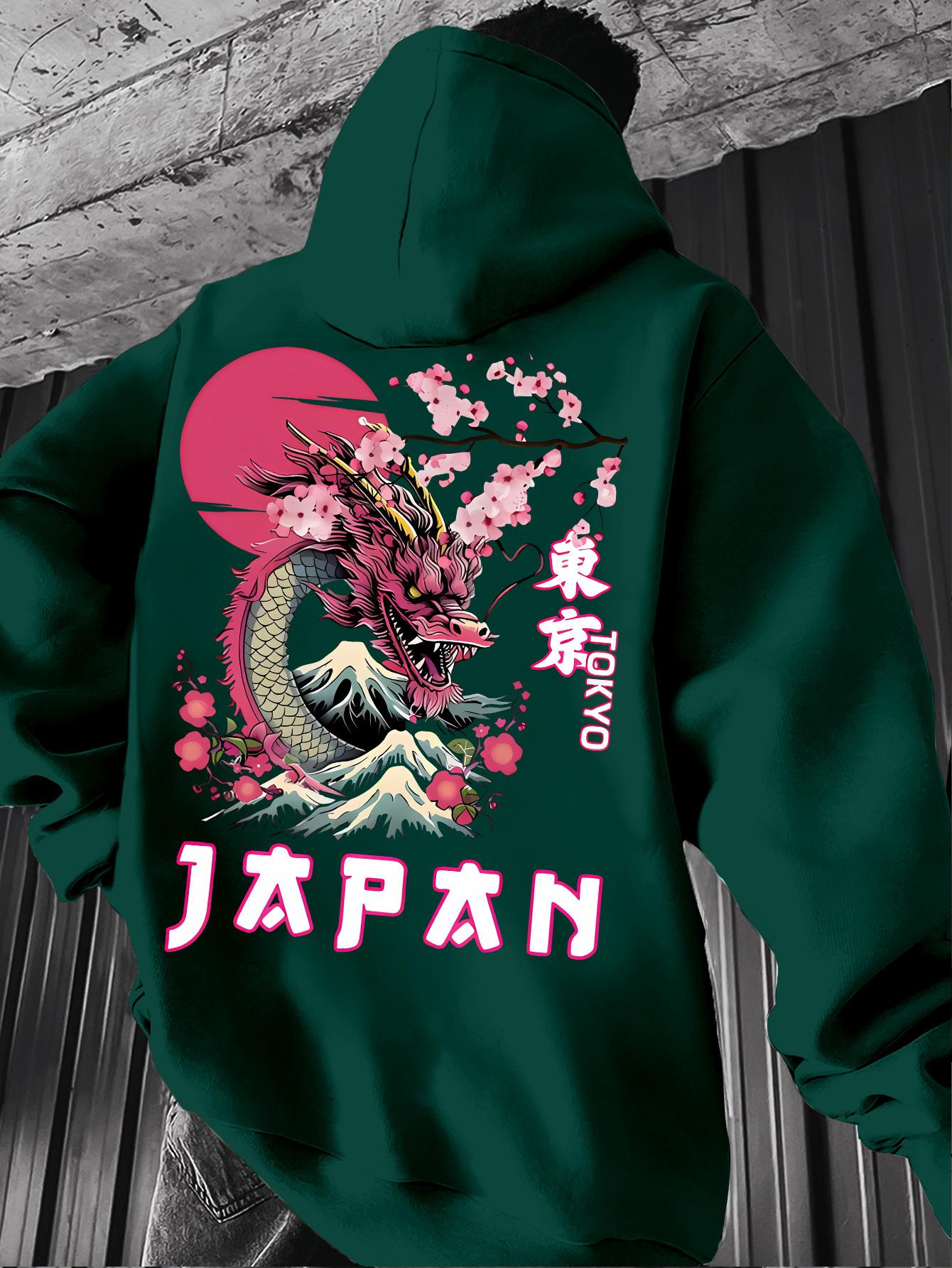 東京ドラゴン柄 日本製 メンズカジュアルスポーツスタイル 長 - Street Fashion Tokyo のレビューと価格