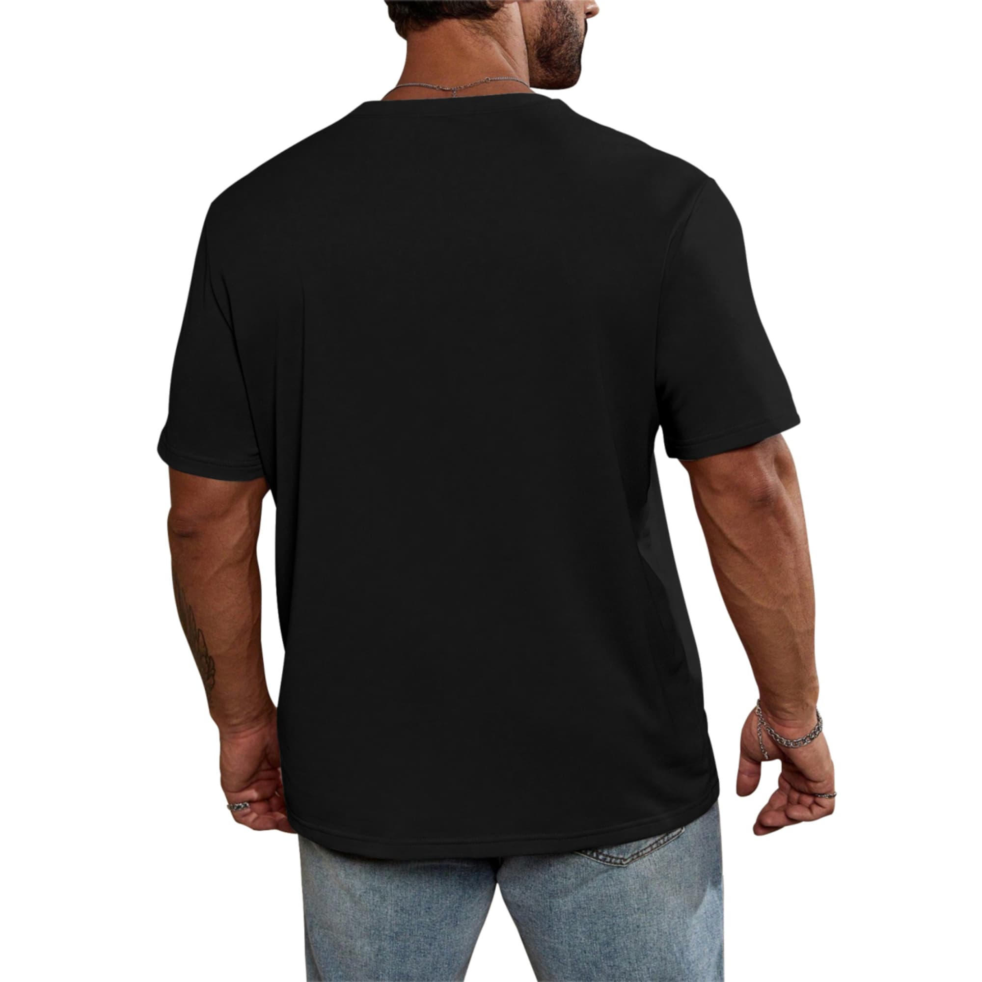 夏の男性用シカゴ体筆記体ナンバー23プリント半袖Tシャツ、ク - Street Fashion Chicago のレビューと価格