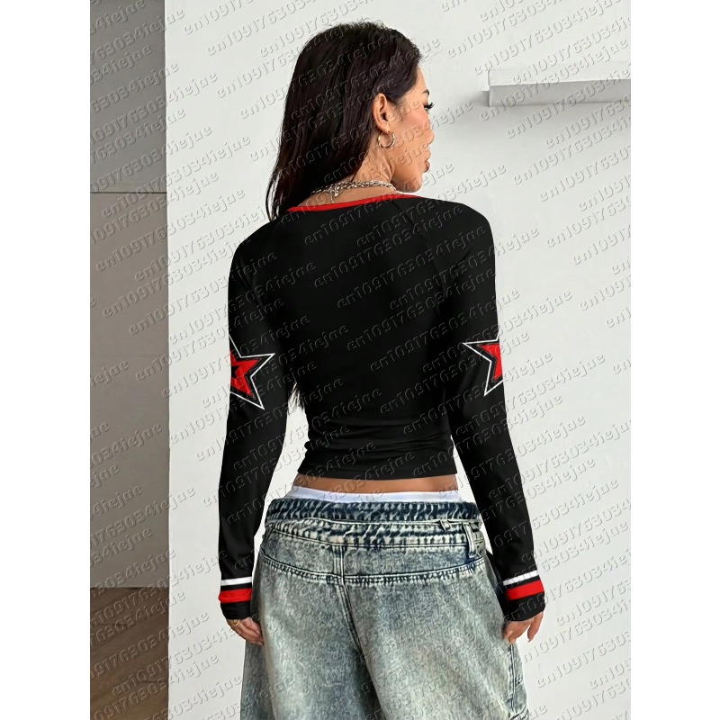 MOTO 快適なラグランスリーブ Tシャツ シカゴ数字＆文字 - Street Fashion Chicago のレビューと価格