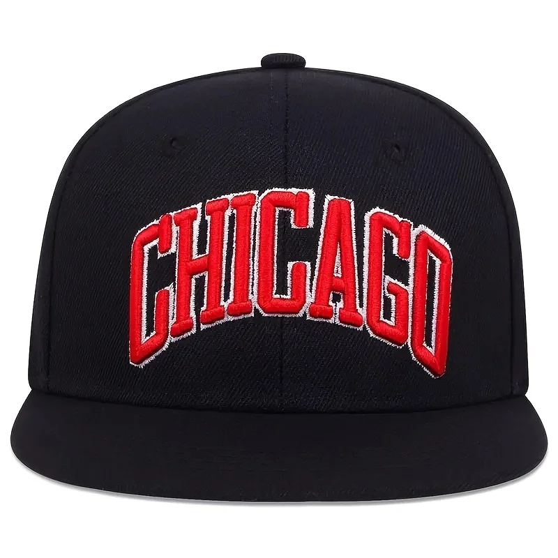ファッションレターシカゴ刺繍野球帽男性女性夏ユニセックスヒッ - Street Fashion Chicago のレビューと価格